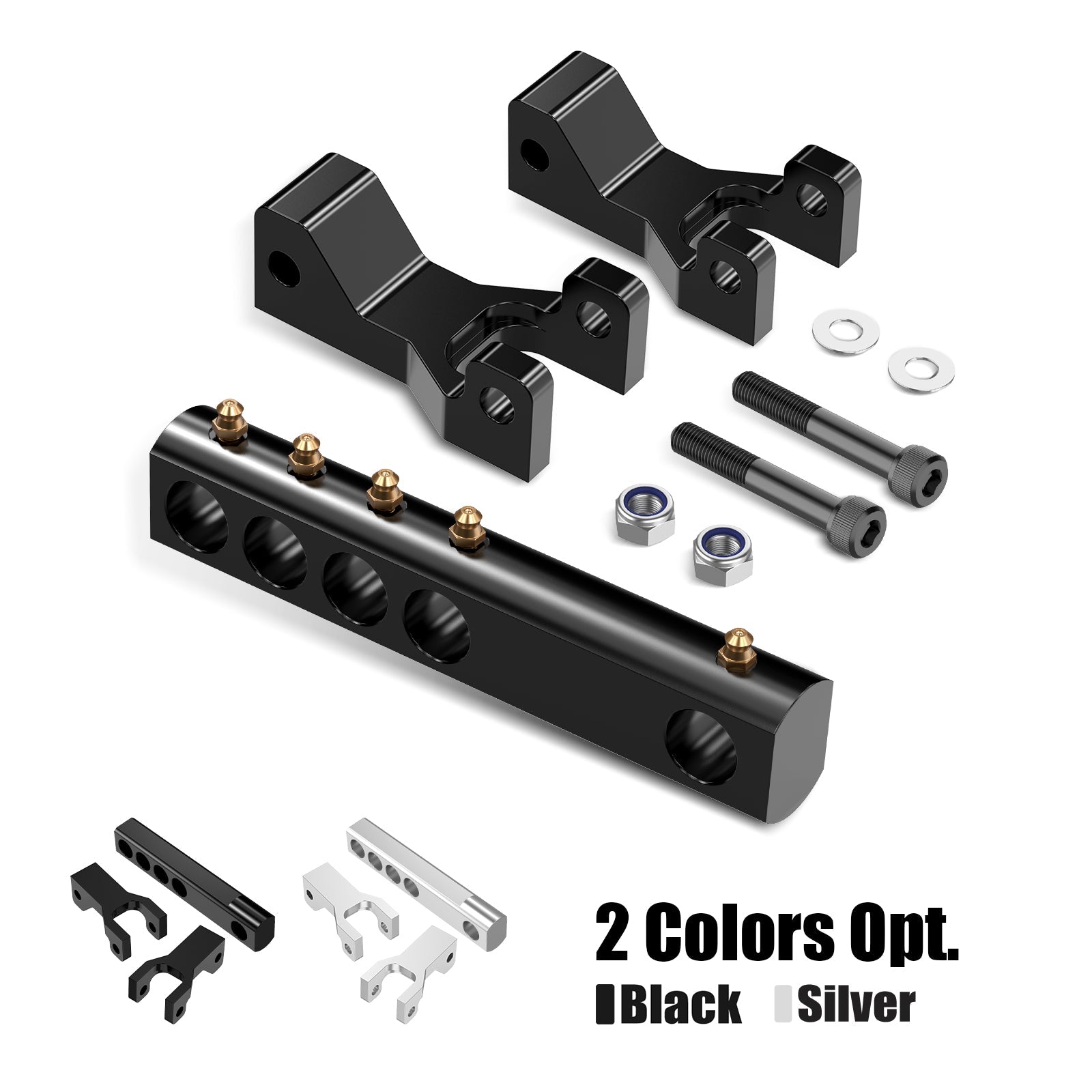 ATV Front + Rear Lowering Drop Kit A-Arms For Yamaha Warrior Banshee 350