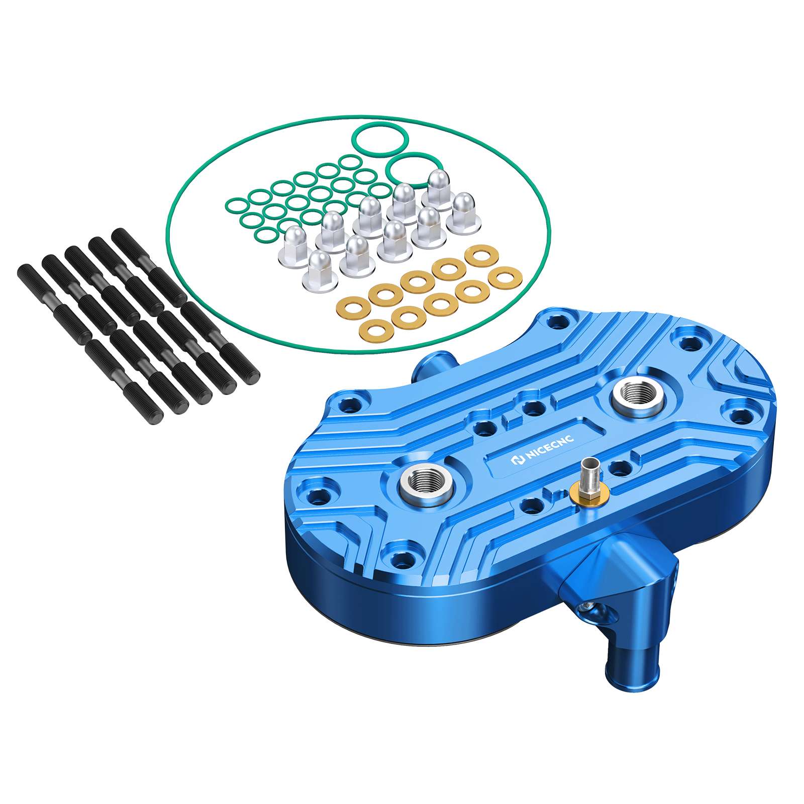 21CC Dome Finned Cylinder Head for Yamaha Banshee 350