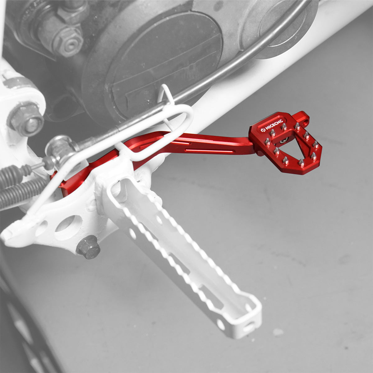 ATV Multi-Position Adjustable Rear Foot Brake Pedal Lever For Yamaha Blaster 200
