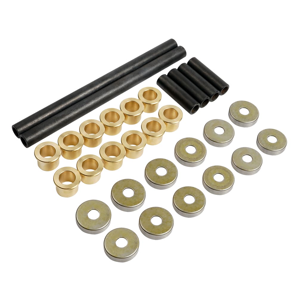 Front A-Arm Control Bushing Shaft Dust Seal Thrust Cover Kit For Yamaha Banshee 350