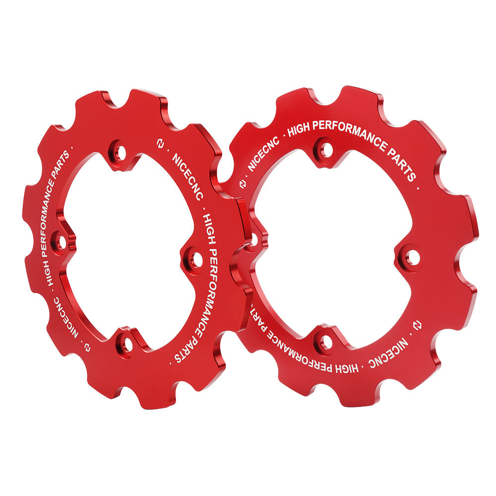 ATV Rear Dual Sprocket Guards Chain Protector For Yamaha Raptor 700 700R