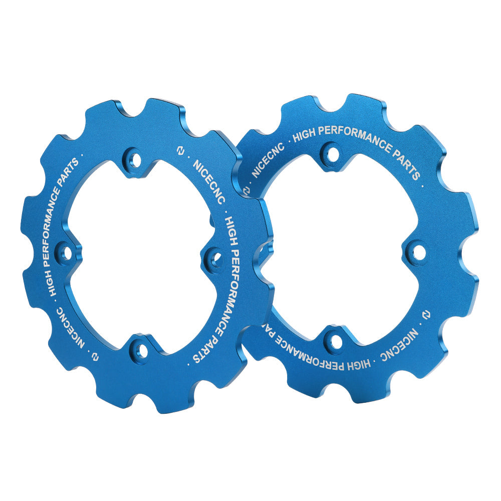 ATV Rear Dual Sprocket Guards Chain Protector For Yamaha Raptor 700 700R