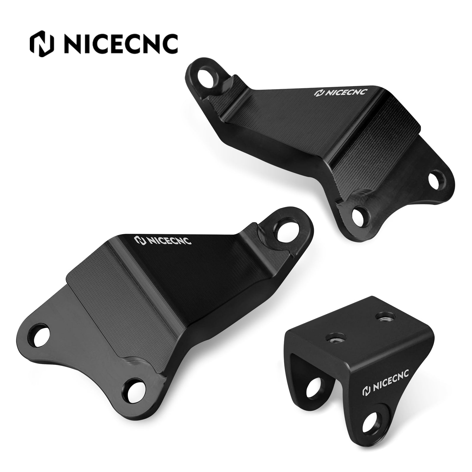 ATV Engine Stay Mounting Holder Brackets Kit For Yamaha Raptor 700 700R