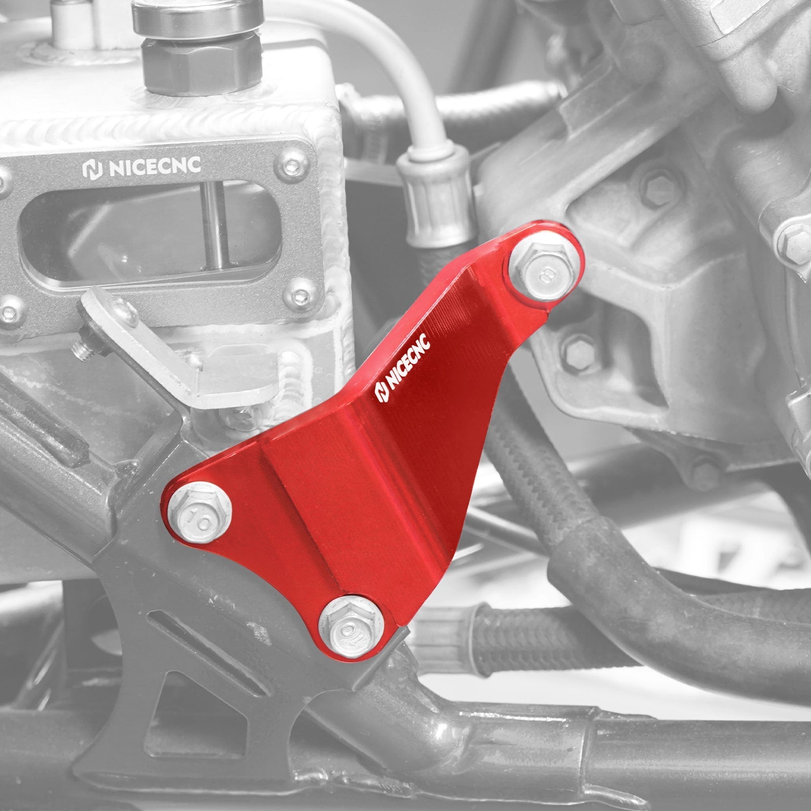 ATV Engine Stay Mounting Holder Brackets Kit For Yamaha Raptor 700 700R