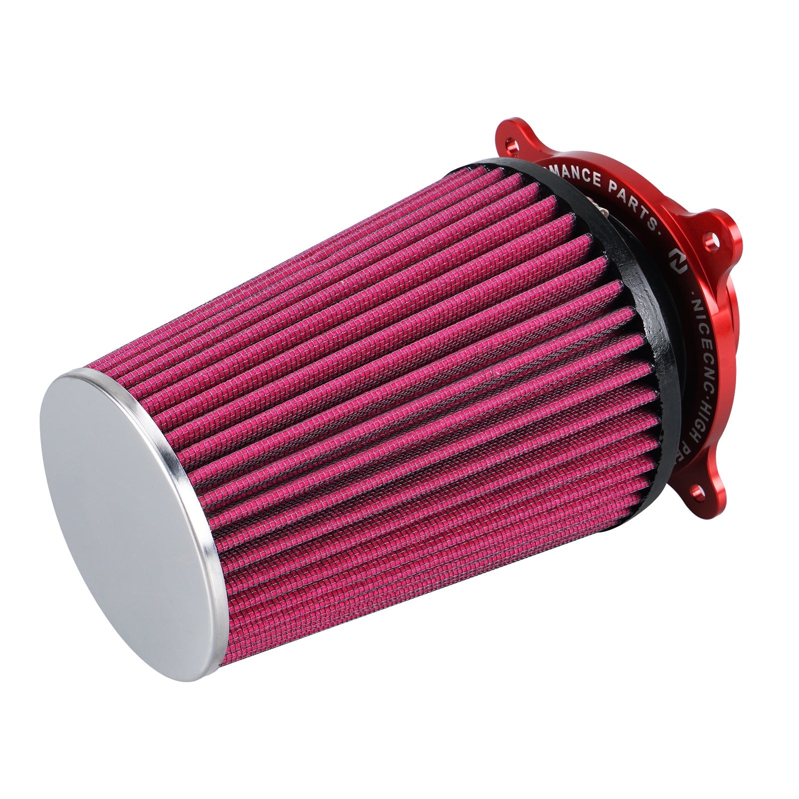 ATV High-Flow Air Filter Intake Cleaner w/Adaptor Kit For Yamaha Raptor 700 700R