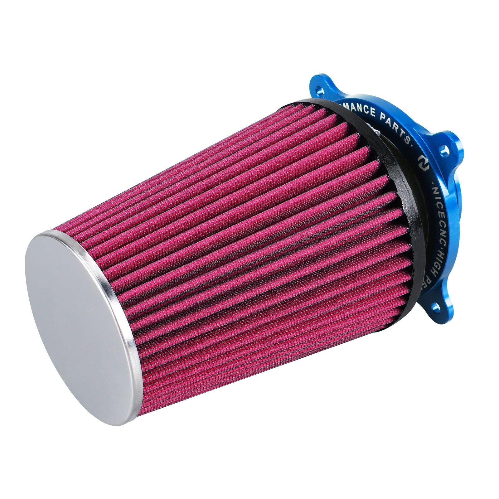 ATV High-Flow Air Filter Intake Cleaner w/Adaptor Kit For Yamaha Raptor 700 700R