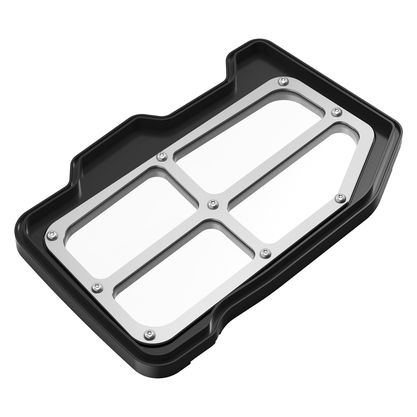 ATV High-Flow Air Filter Intake Cleaner Airbox Lid Cover Kit For Yamaha Raptor 700 R