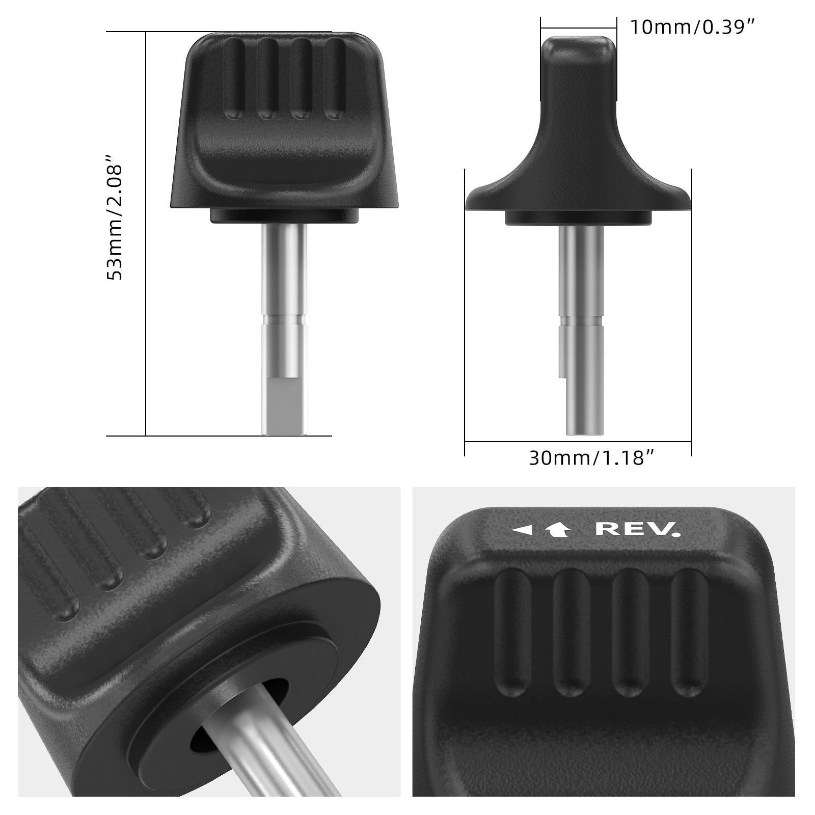 ATV Reverse Cable Knob Switch Repair Plate Cover For Yamaha Raptor 700 700R