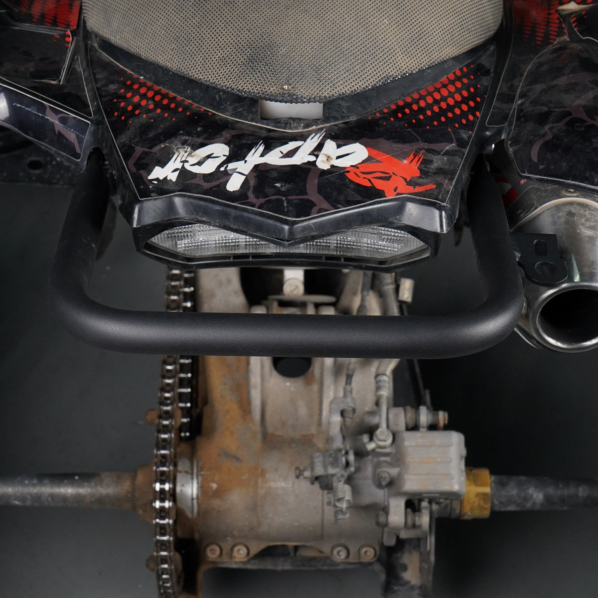 ATV Heavy-duty Rear Grab Bar Bumper Support For Yamaha Raptor 700 700R 06-26