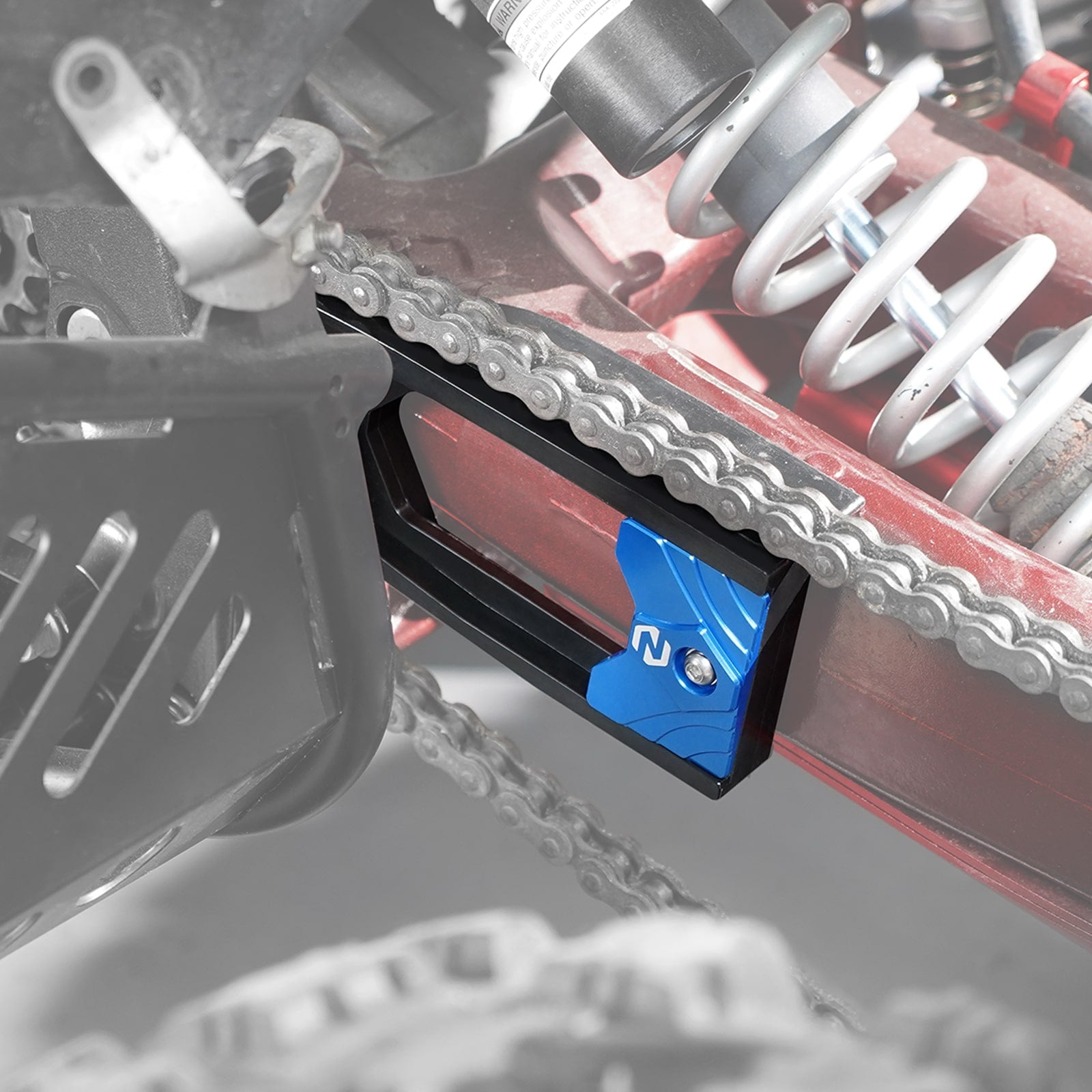 ATV Rear Swingarm Chain Guide Slider Guard For Yamaha Raptor 700 700R 2006-2026