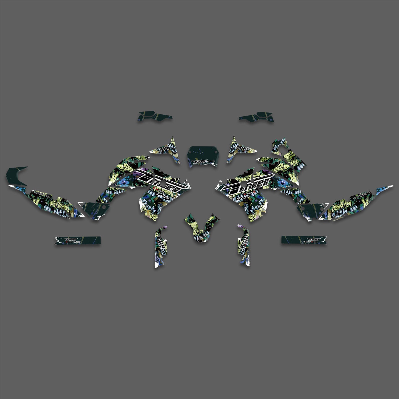 Motorcross Team Decals Stickers Full Graphic Kit For YAMAHA Tenere700 2018-2023