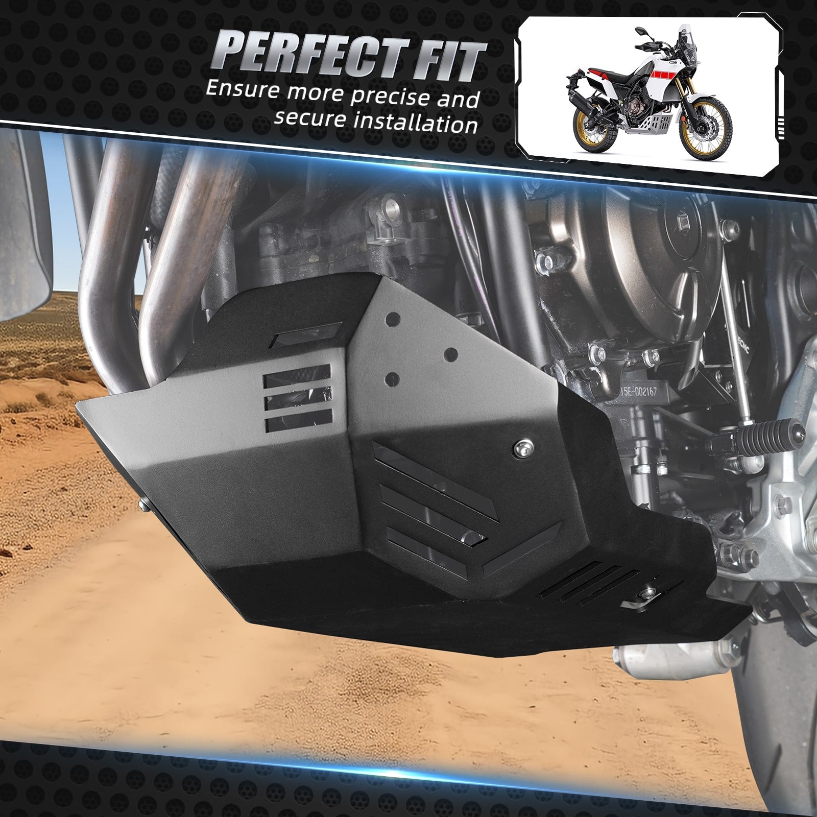 Skid Plate Engine Guard For Yamaha Tenere 700 /XTZ700 19-21 Rally Edition 20-21
