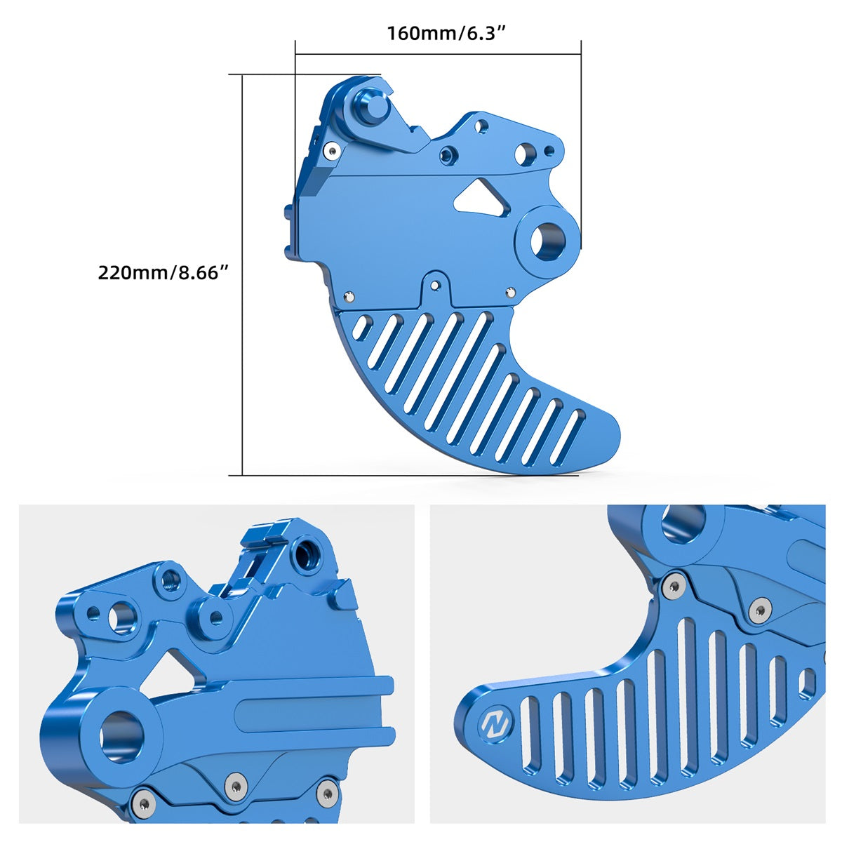 Rear Brake Disc Guard Protector For Yamaha Tenere 700 /XTZ700 2019-2025