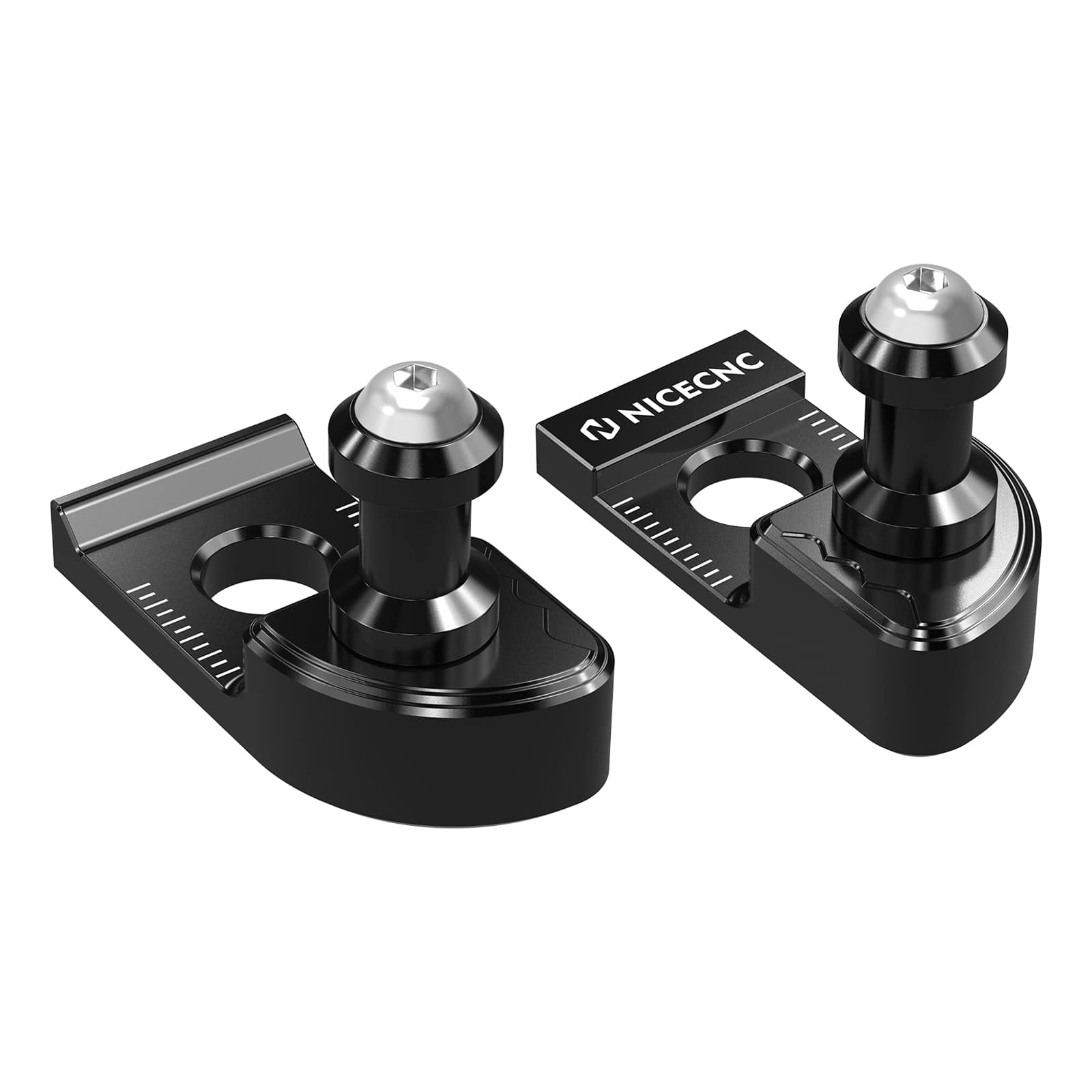 Chain Adjuster Blocks Swingarm Spools for Yamaha Tenere 700 2019-2024