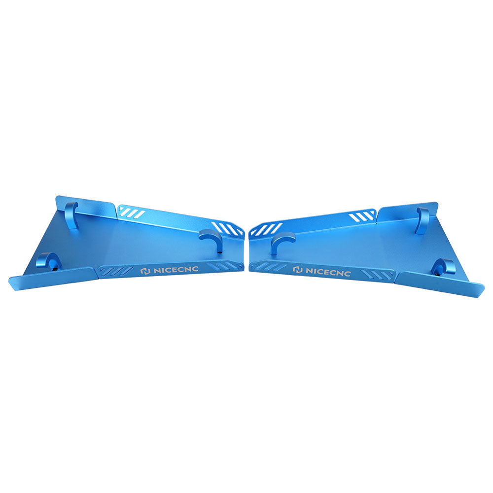 ATV Front A-Arm Skid Plate Guards Protector Kit For Yamaha YFZ450R 2009-2024
