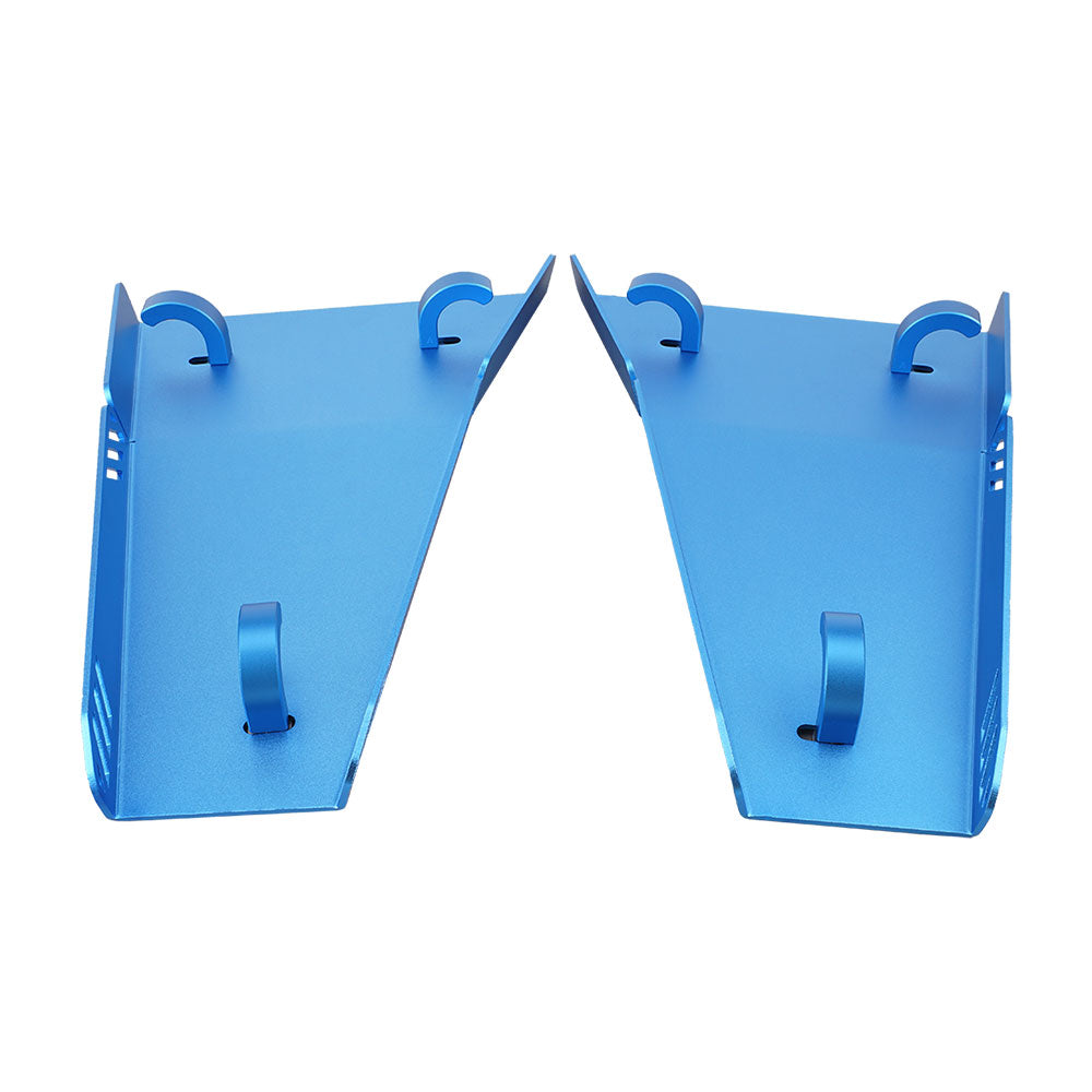 ATV Front A-Arm Skid Plate Guards Protector Kit For Yamaha YFZ450R 2009-2024