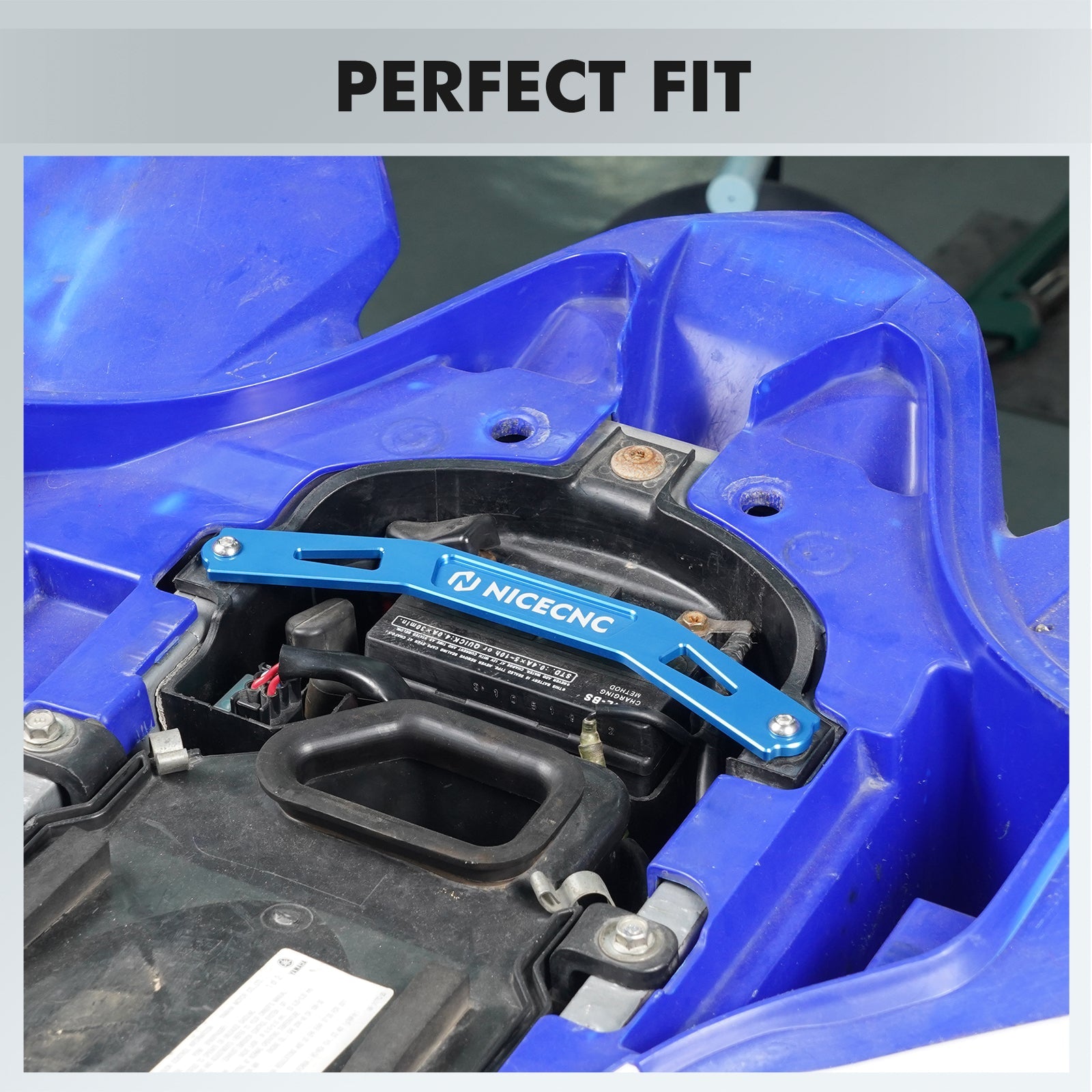 ATV Battery Box Holder Bracket For Yamaha YFZ450R 2009-2024