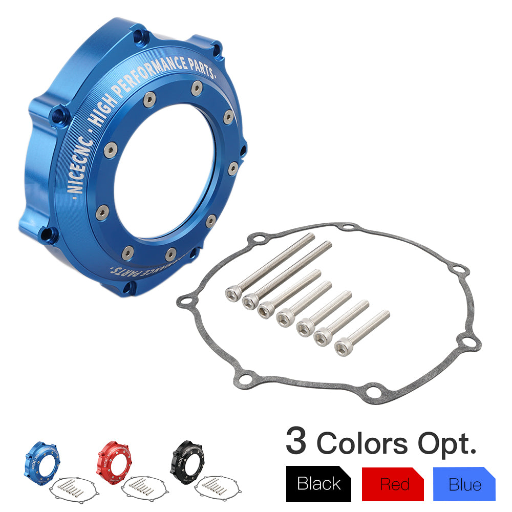ATV Transparent Clutch Generator Cover Gasket Kit For Yamaha YFZ450R 2009-2023