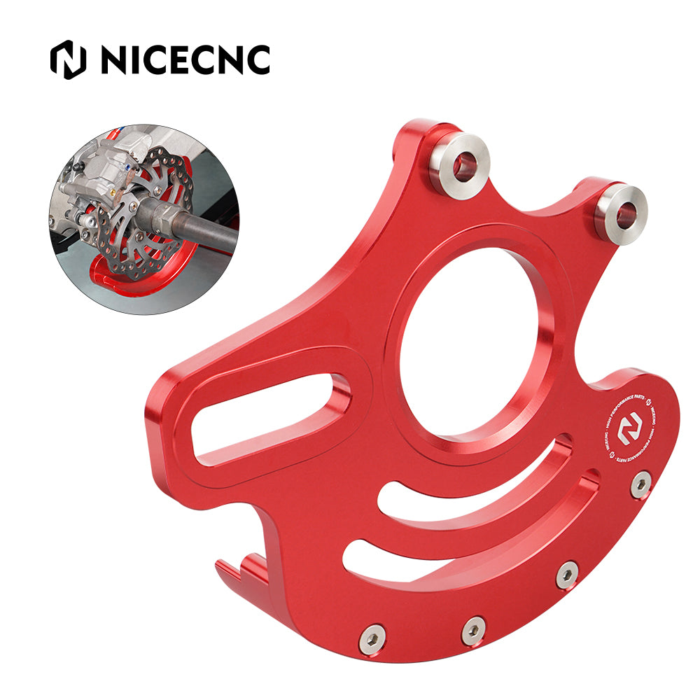 ATV Rear Brake Caliper Mount Bracket Disc Rotor Guard For Yamaha YFZ450R