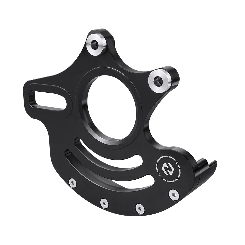 ATV Rear Brake Caliper Mount Bracket Disc Rotor Guard For Yamaha YFZ450R