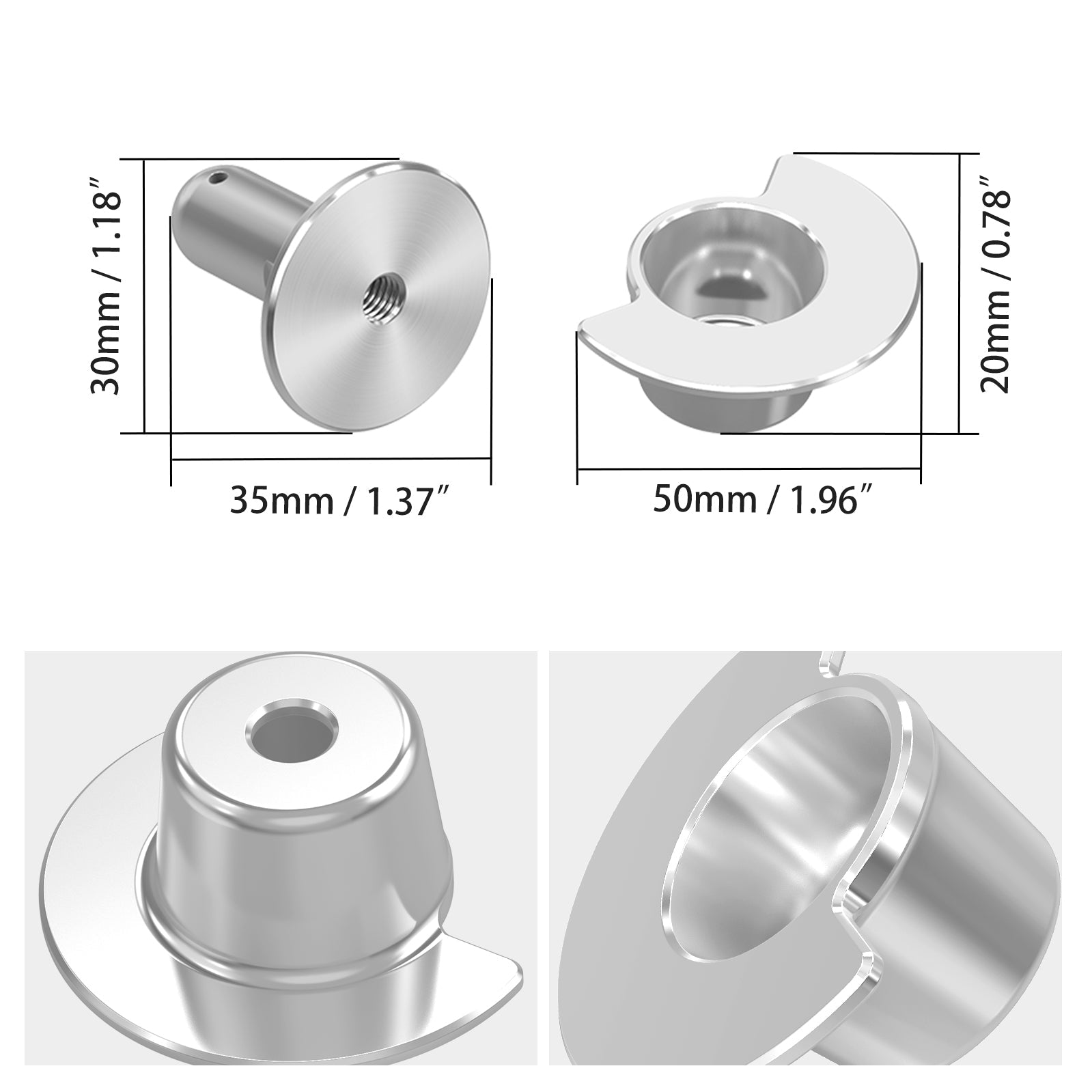 ATV Seat Receptacle Latch Replacement Pin Kit  For Yamaha YFZ450R / SE