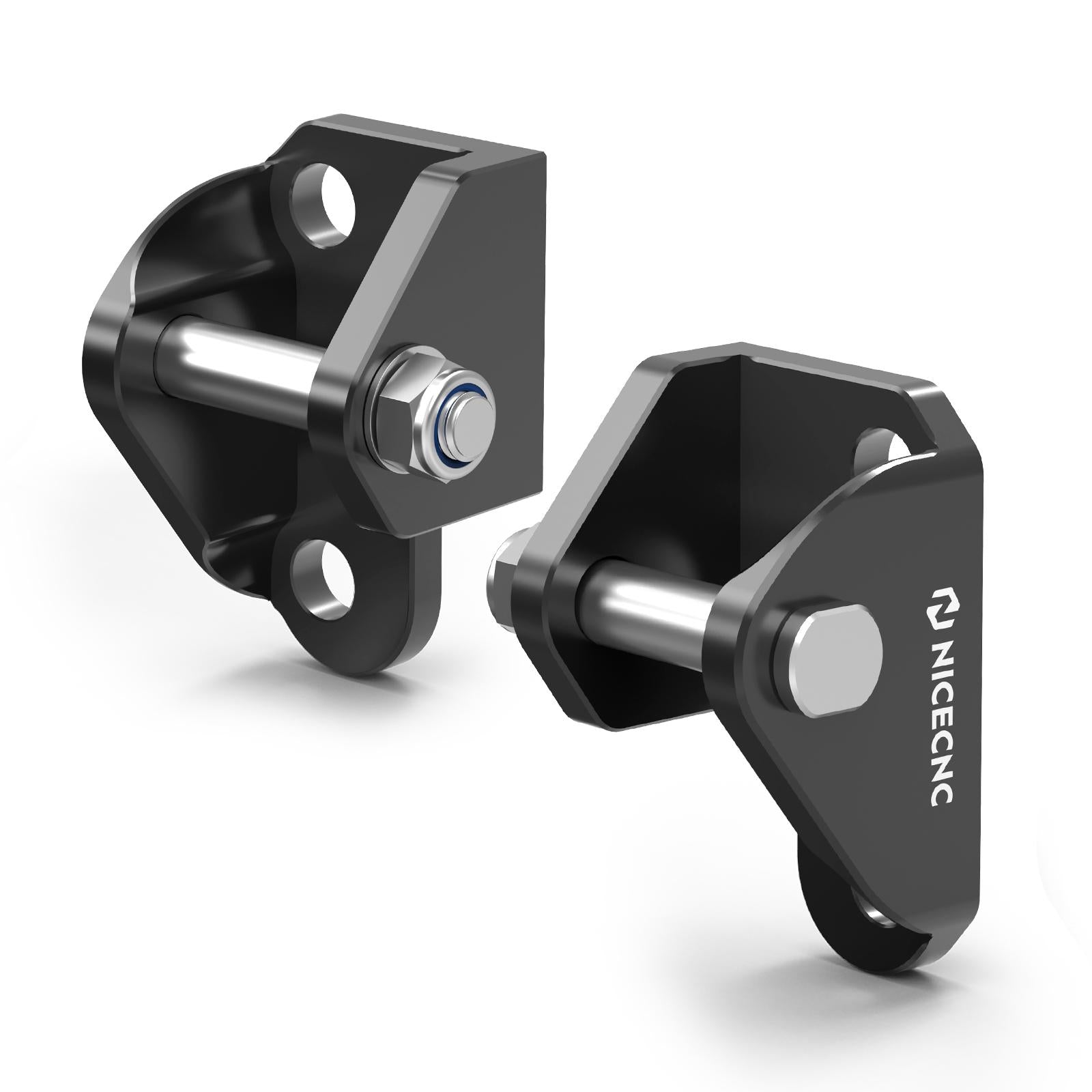 Foot Peg Offset 5mm Lowering Mount Brackets For Yamaha YZ250F 24-26 YZ450F 23-26